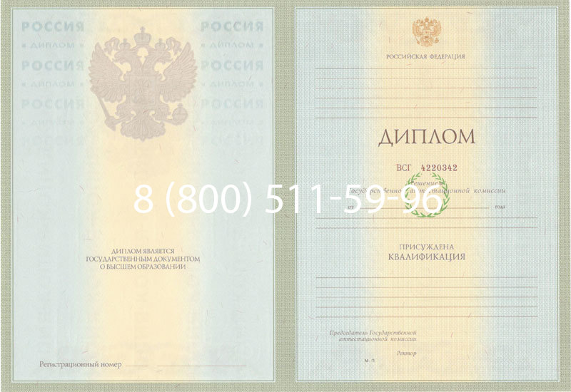 Купить Диплом специалиста 2003-2009 годов в Люберцах