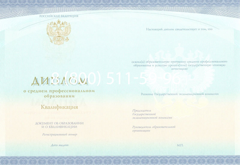 Купить Диплом колледжа (Спецбланк) 2014-2024 года в Люберцах Купить Диплом колледжа (Спецбланк) 2014-2024 года в Люберцах